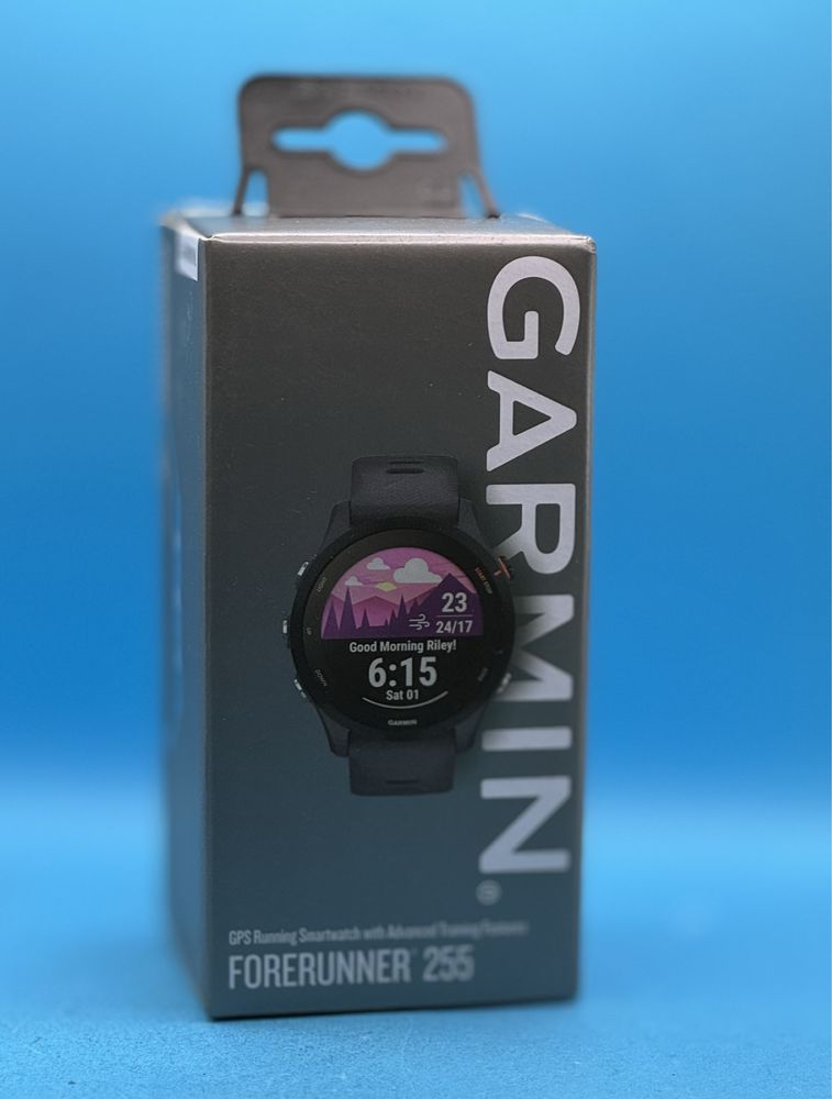 НОВ!!! Смарт часовник Garmin Forerunner 255, Сив