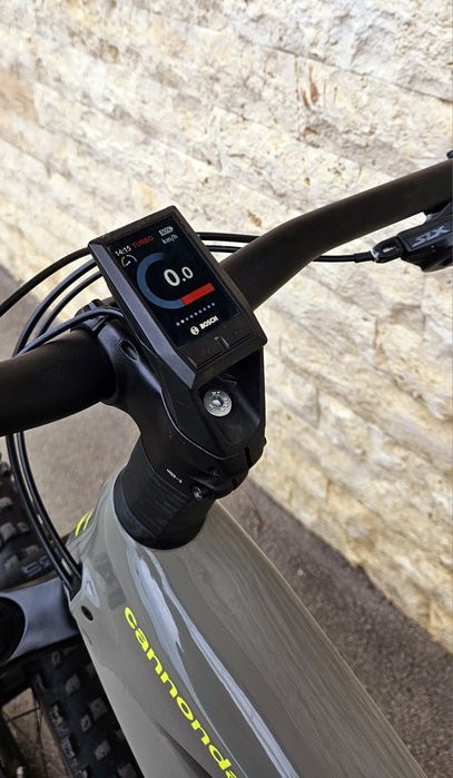 Bicicleta electrica carbon Bosch cannondale habit full suspension