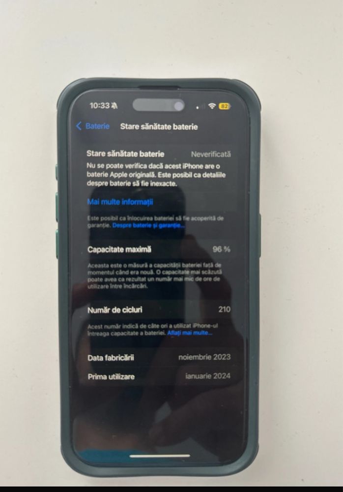 Iphone 15 pro in stare buna