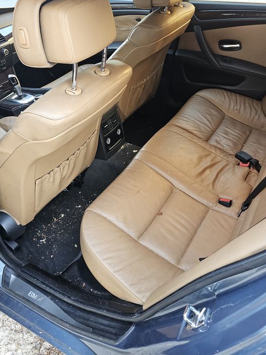 Кожен салон бмв е61 bmw e61 salon s podgrev полу ел с подгрев
