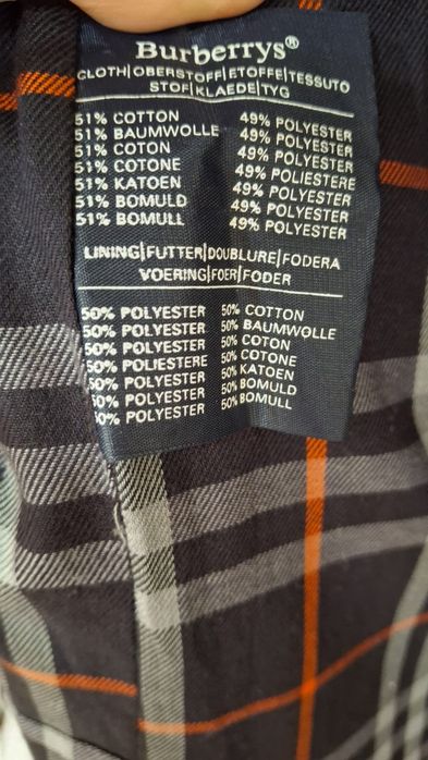 Trench pardesiu barbati BurberryS  52 /L/XL