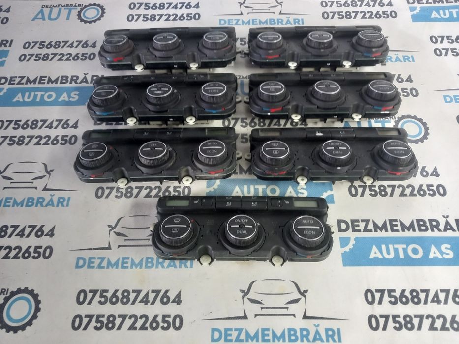 Panou Modul Unitate Comanda AC Climatronic vw Golf 5 Passat b6