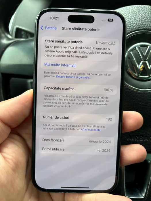 Iphone 15 pro 256gb neverlocked display schimbat