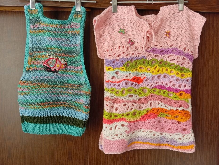 Вязанные детские вещи от 1 - 3 лет