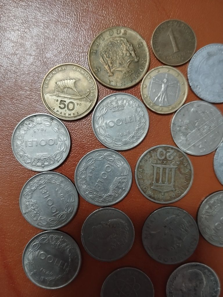 Vând lot monede vechi