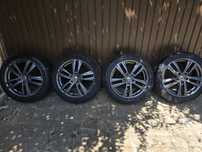 Jante 17 cu anvelope iarna  225 45 R17 5x112