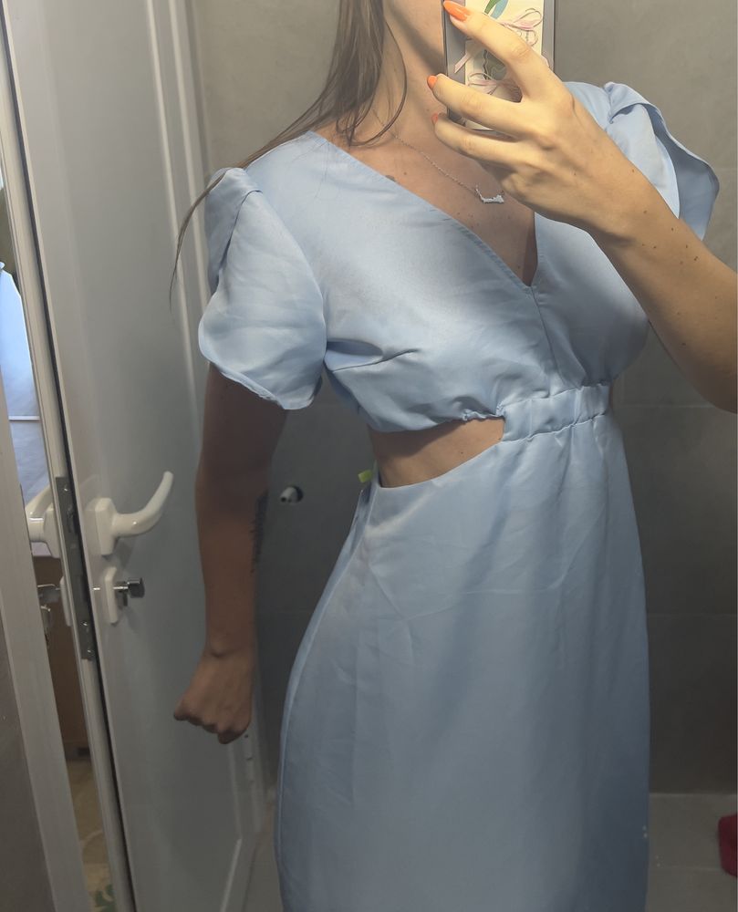 Официална midi dress дамска рокля