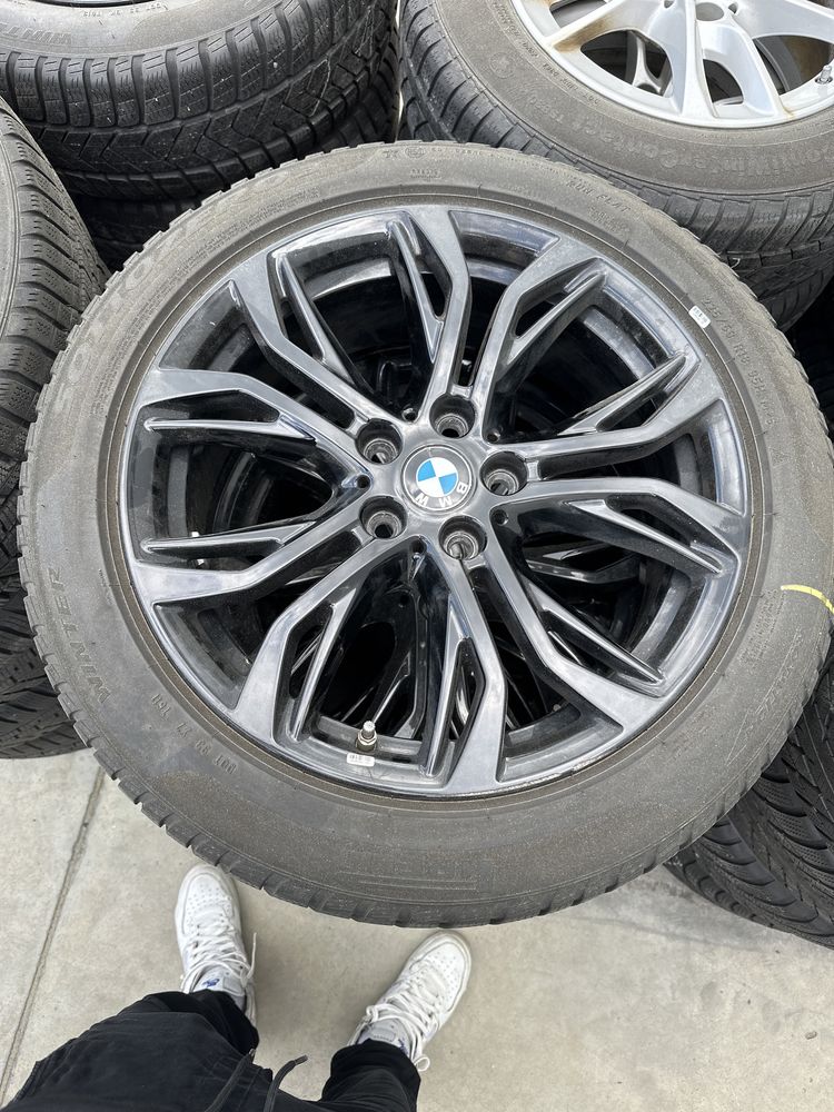 Jante BMW Aliaj Cu Anvelope Pirelli Sottozero 3 225/50 R18