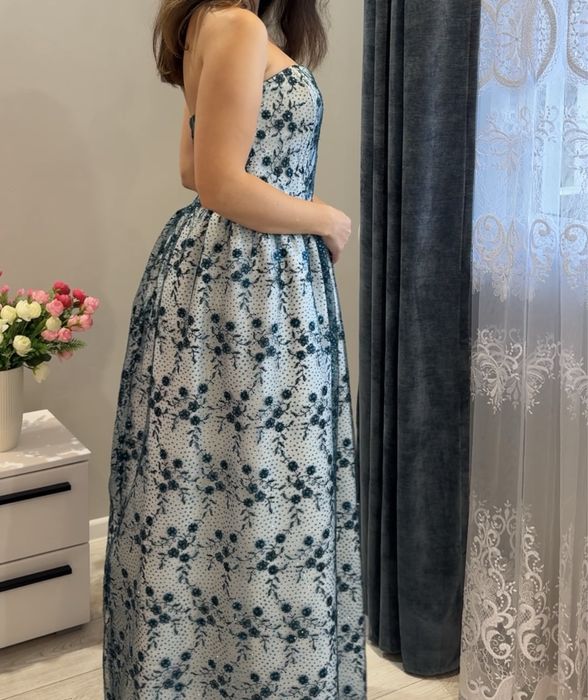 Rochie Elegantă din Tul Brodat , Model Unicat