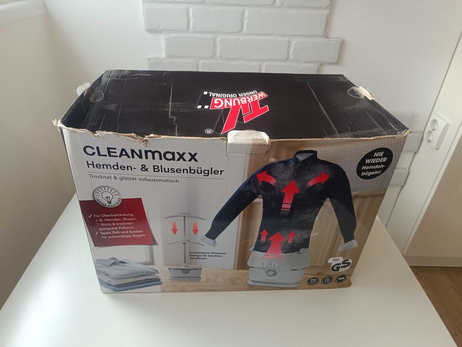 Уред за гладене на ризи и панталони CleanMaxx