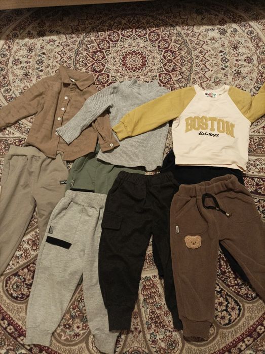 Пакет вещей на мальчика 2 года
