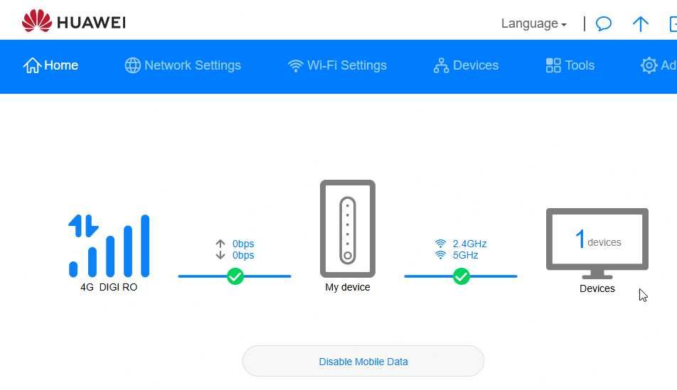 Router 4G LTE HUAWEI B535-232