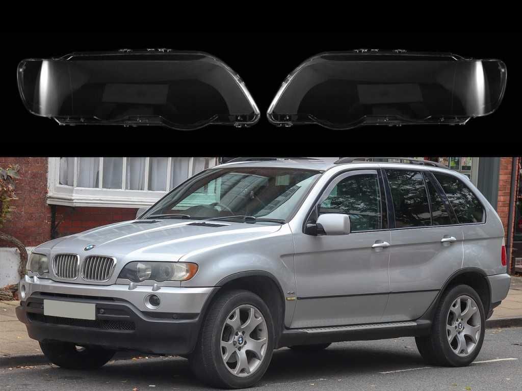 Комплект Стъкла за фарове на BMW X5 E53 Pre-Face (1999-2003)