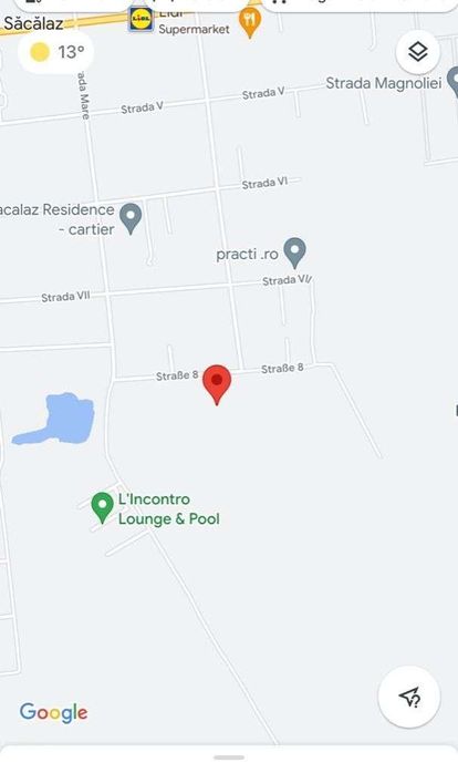 Teren intravilan in Sacalaz toate utilitatile plata in rate