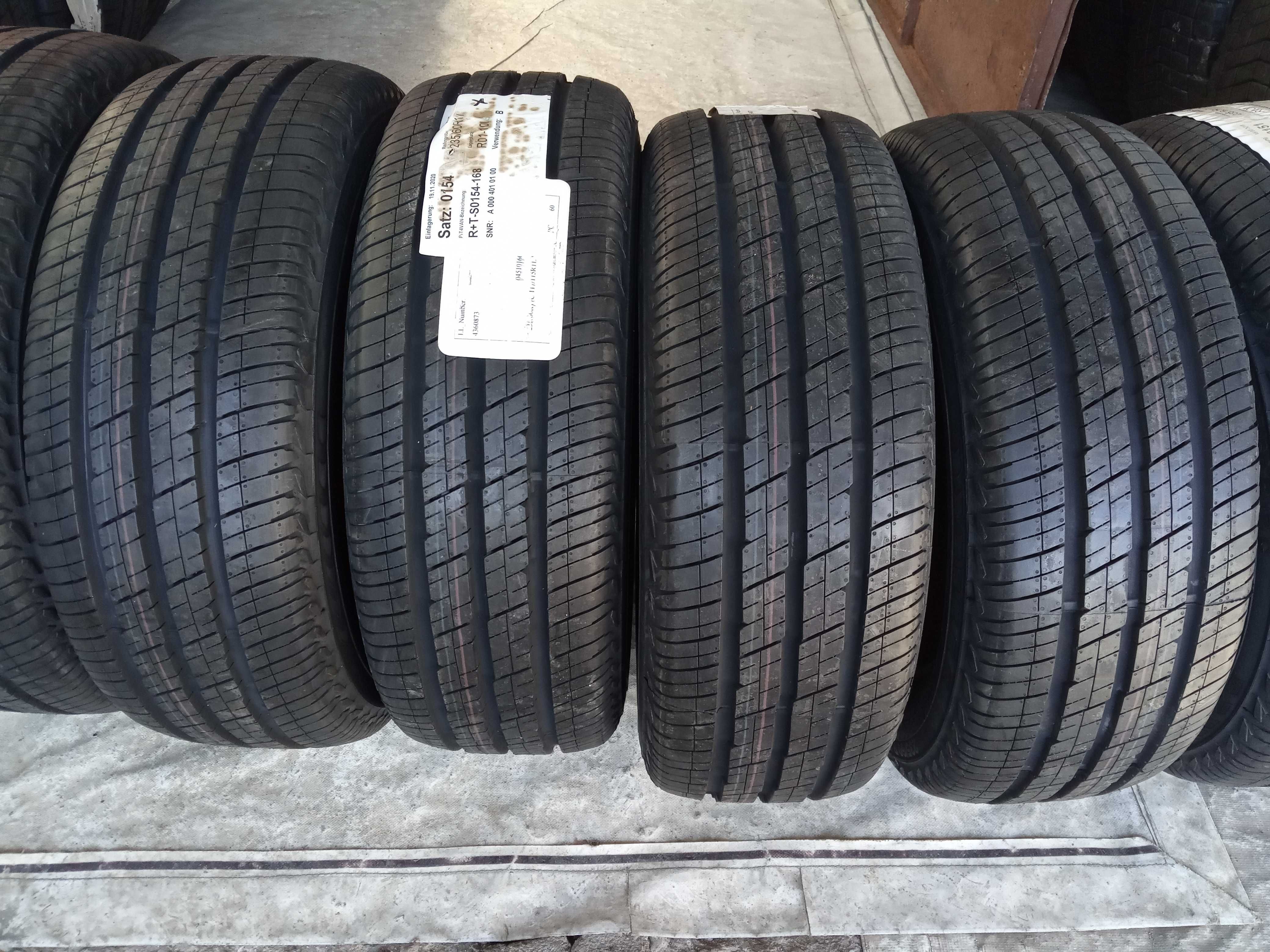 Нови бусови летни гуми 235/60R17C Continental Vanco 2 117/115R