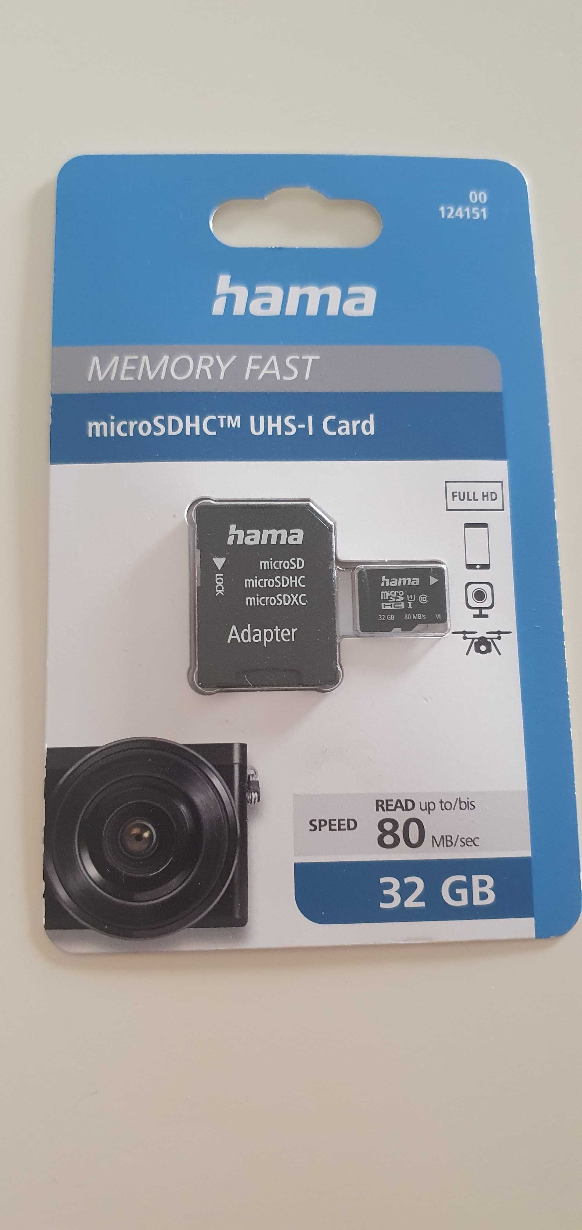 Card Hama microSDHC 32GB