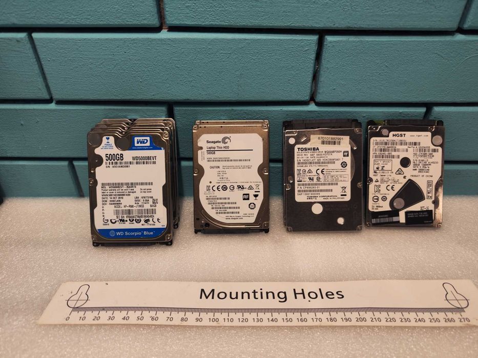 WD / SEAGATE / HITACHI / SAMSUNG HDD 2.5 500GB / Хард диск за лаптоп