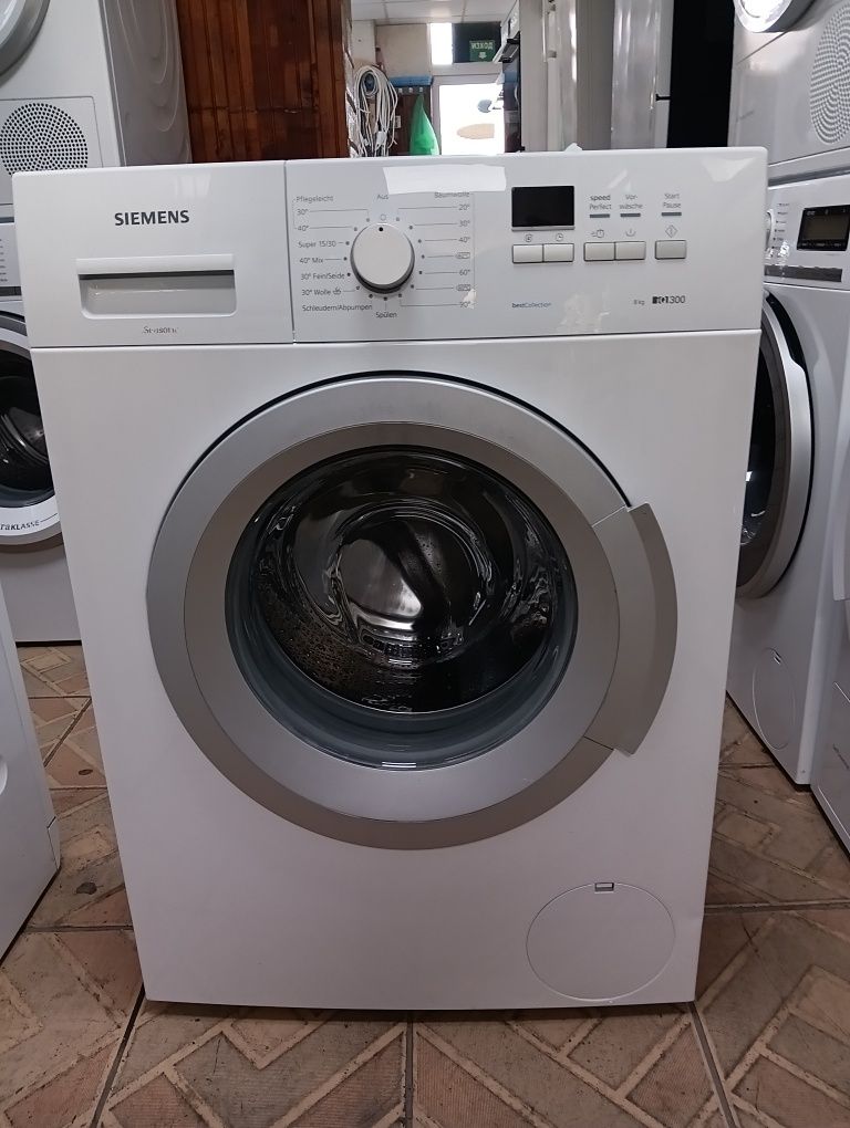Като нова пералня Сименс Siemens IQ 300 А+++ 8кг 2 години гаранция!