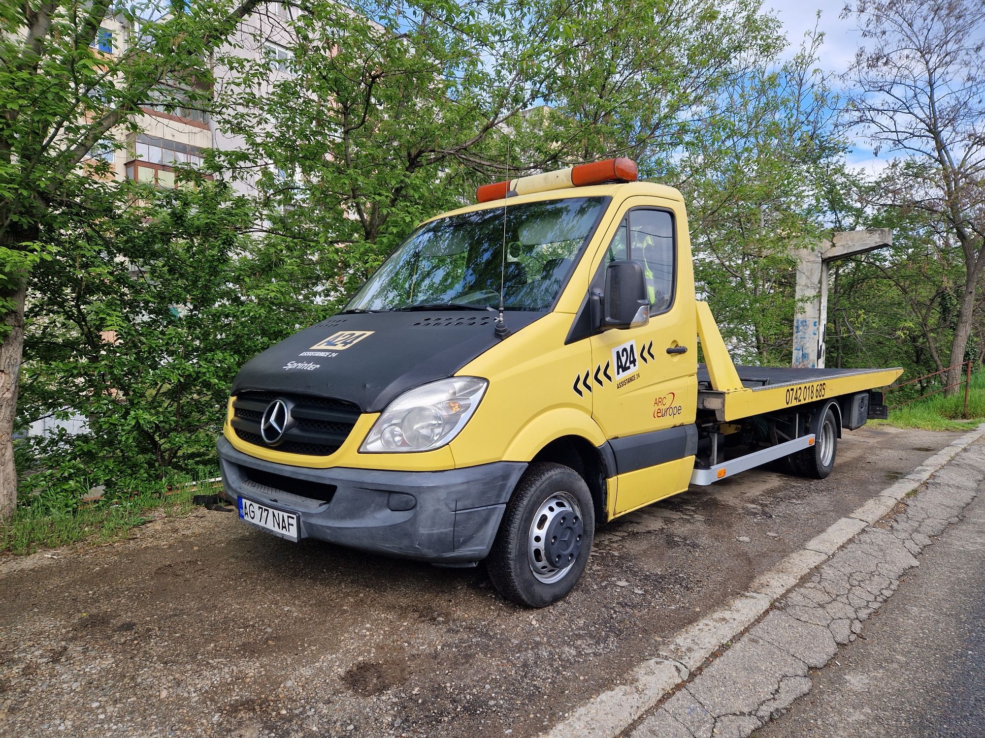 Mercedes Sprinter Platou Hidraulic