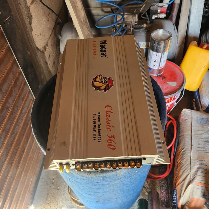 Amplificator auto cd player  mac audio magnat alpine