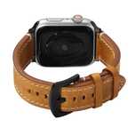 Кожена каишка с шев Apple Watch 7/8/9/10/SE 38/40/41/42/44/45/46