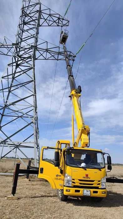 Услуги 33 метра автовышек по городу Алматы