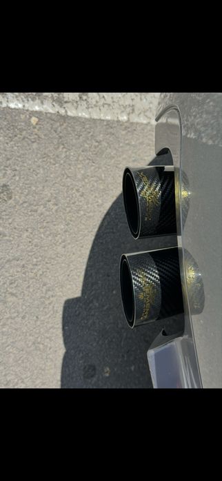 Evacuare inox+tips carbon  BMW F10