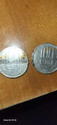Vând monede 100 lei