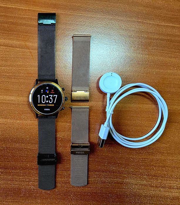 Smartwatch Fossil Gen 5 Julianna - 2 brățări milanese originale