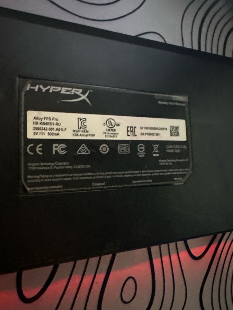 hyperx alloy origins core cherry