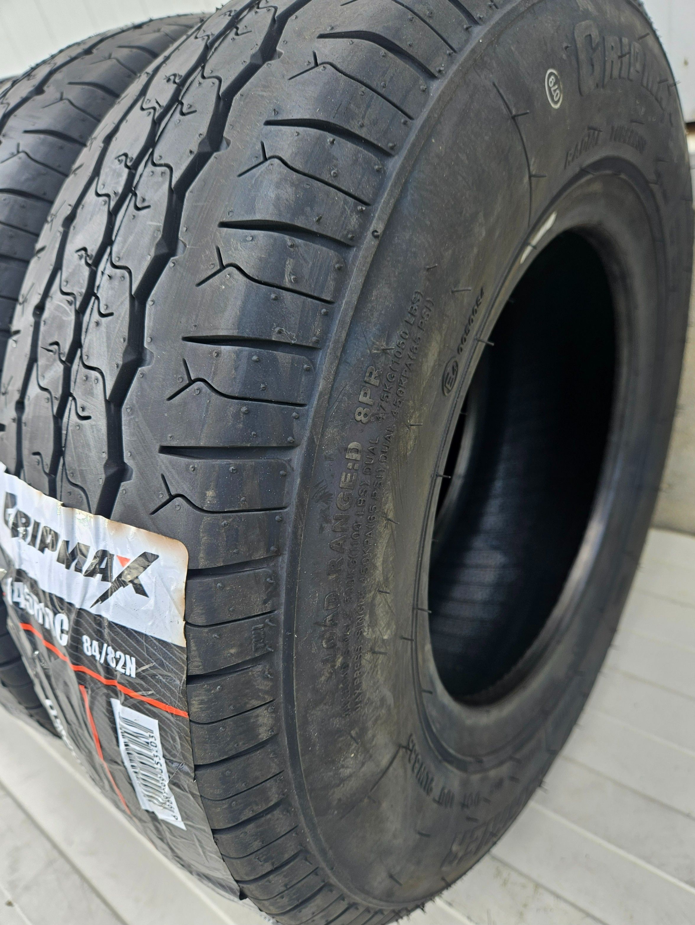 145 R10C (145/80 R10C), 84N ,GRIPMAX, TR10,  Anvelope remorca M+S