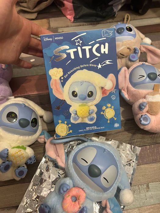 labubu x stitch x disney