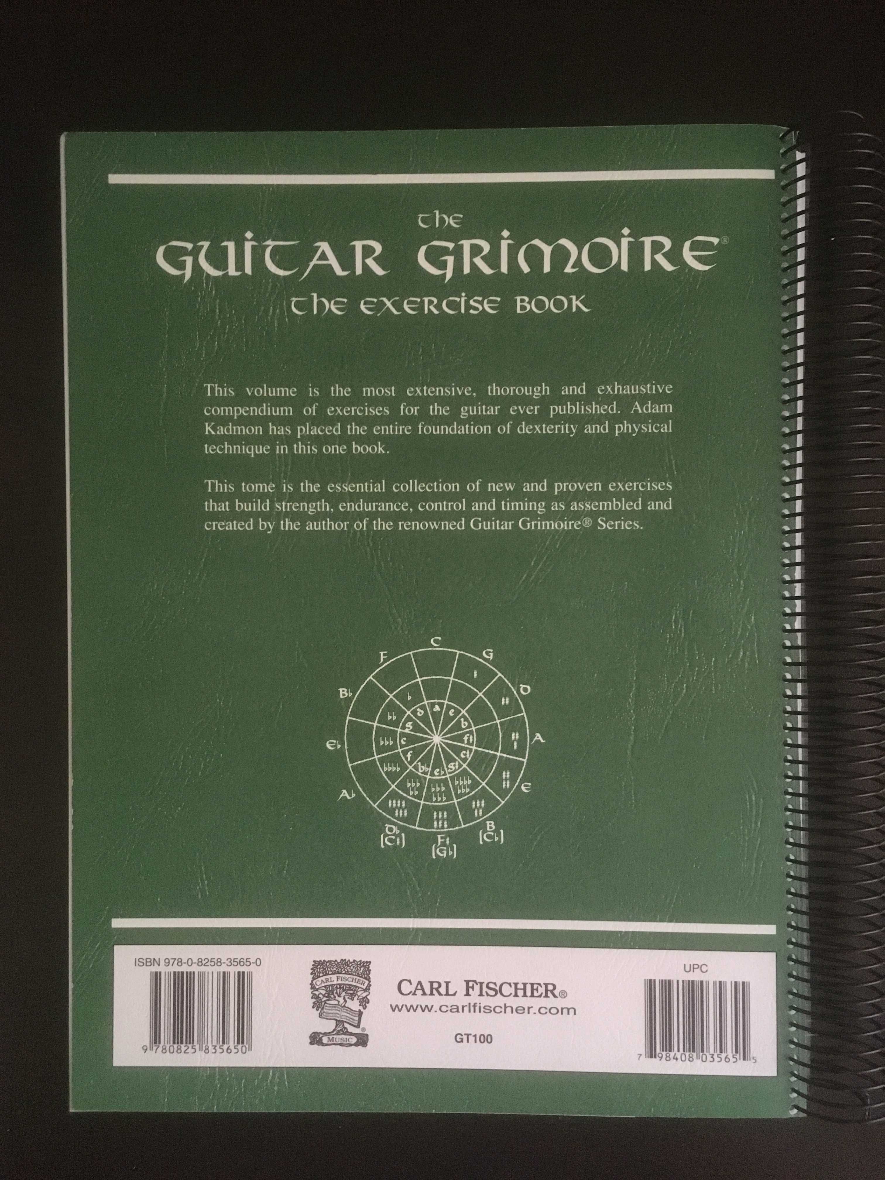 Книга за китара The Guitar Grimoire (The Exercise Book)