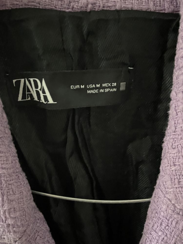 Vand sacou Zara tweed