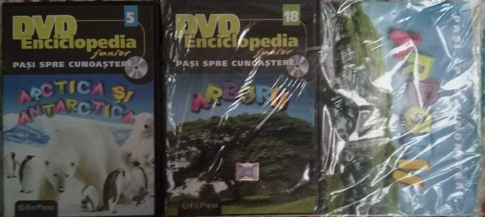 Revista si dvd Enciclopedia junior