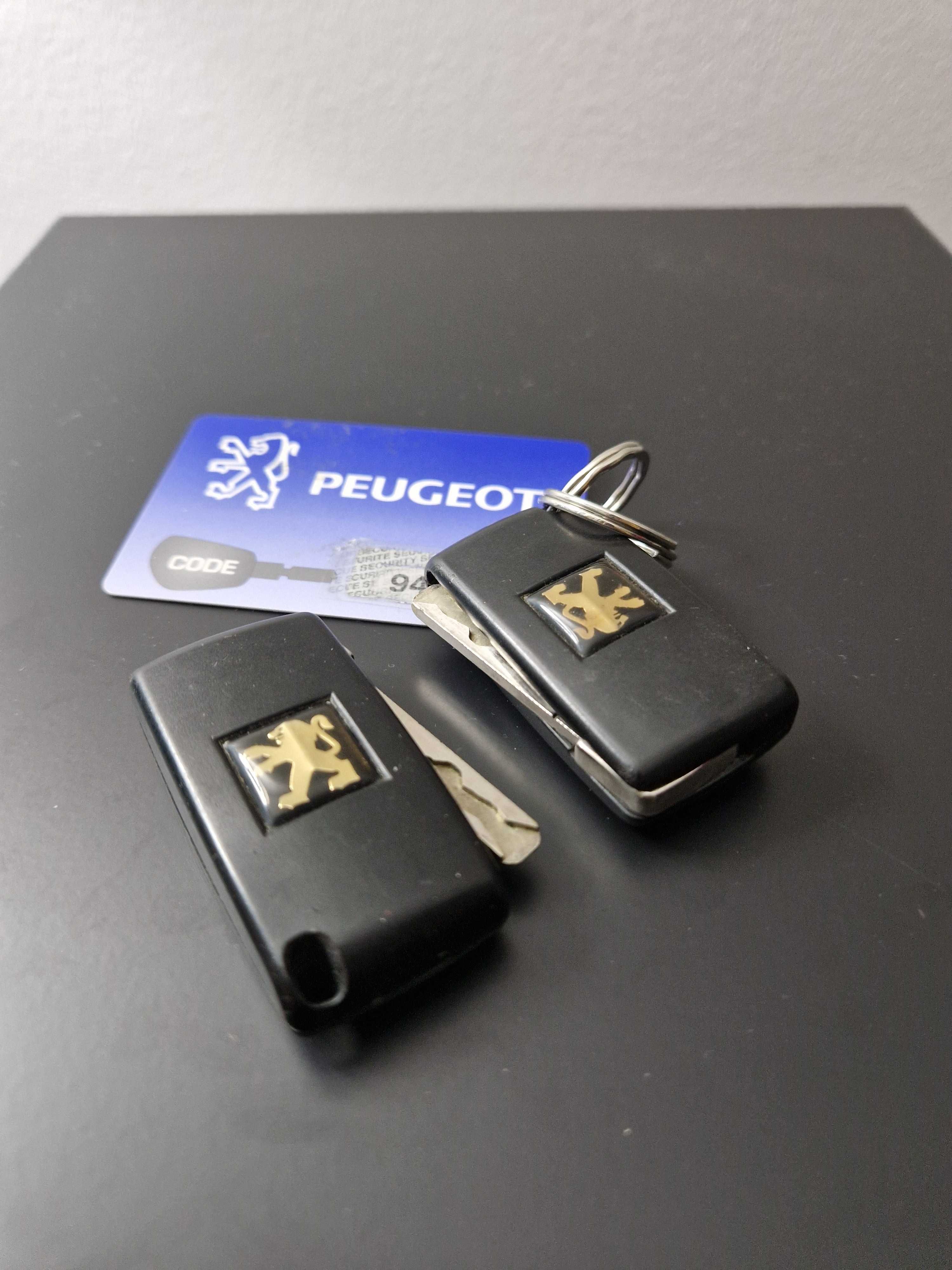Cheie auto tip briceag pentru Peugeot