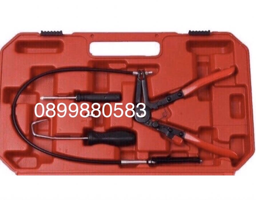 Клещи за скоби за водни съединения комплект 9 части: