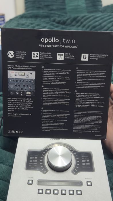 Universal Audio Apollo Twin USB 3 for Windows