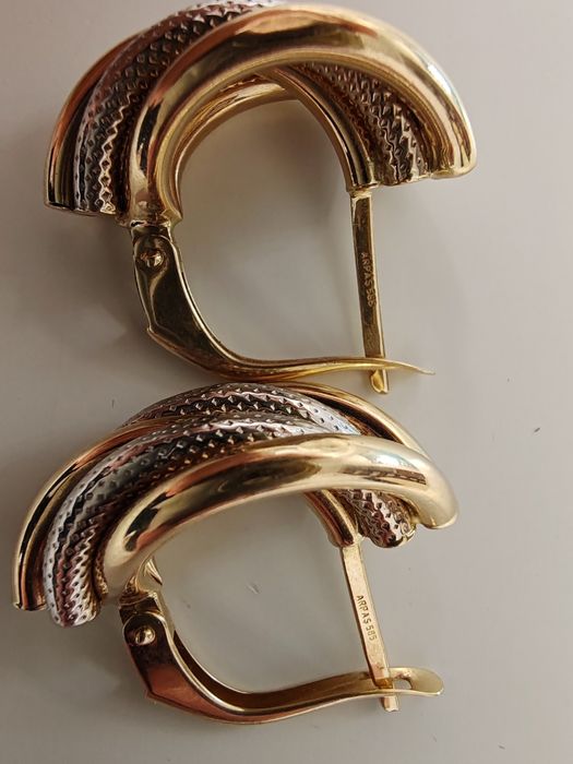Cercei damă Aur 14k Gr 4,14 cod unic 847