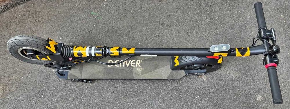 Trotineta electrica Denver black, 20km/h, roti 8 inch, garantie 6 luni