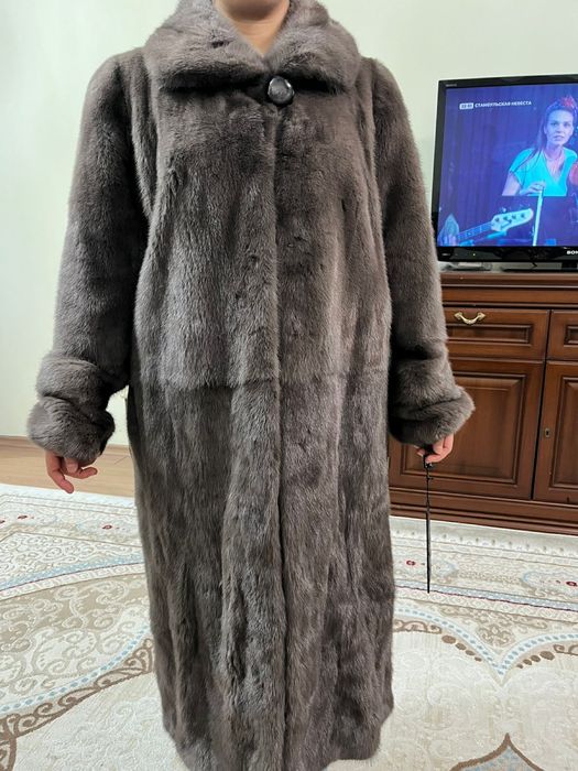 Норковая шуба женский