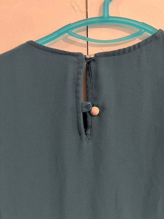 Rochie eleganta evenimente de zi/ seara culoare turcoaz marimea M