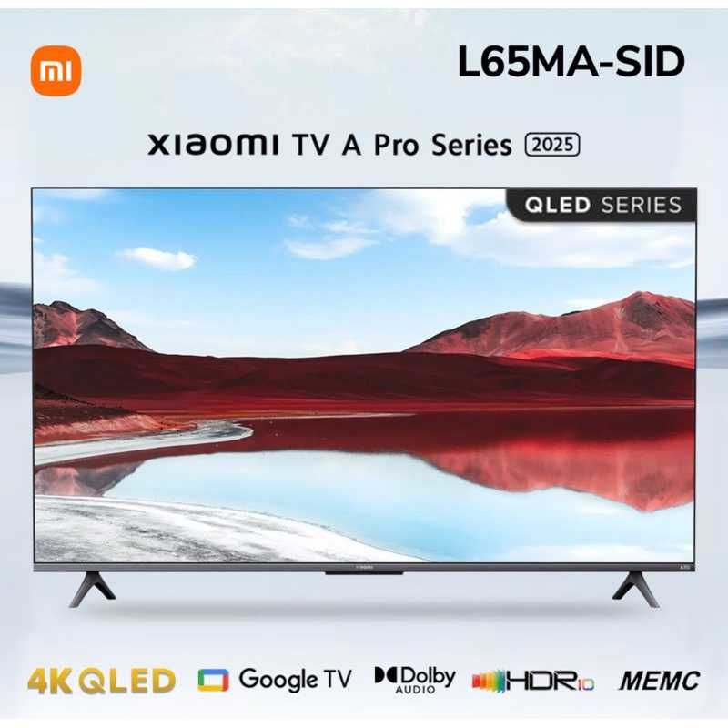 Телевизор Xiaomi TV A Pro 2025 65* UHD 4k QLED + прошивка + доставка!
