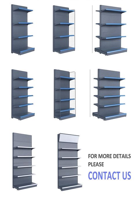 Стеллажи для магазинов цехов и офисов (торговое оборудование)