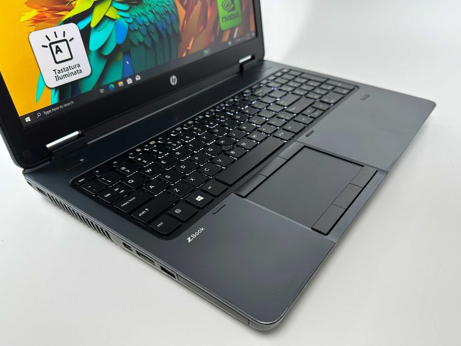 HP Zbook Intel i7 32 gb ram 512 ssd Nvidia 15.6 inch Garantie 1 an