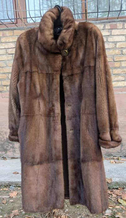 Норковая шуба греческая