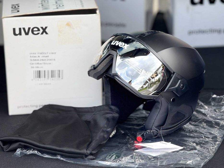 Casca de schi UVEX Instinct Visor 56-58