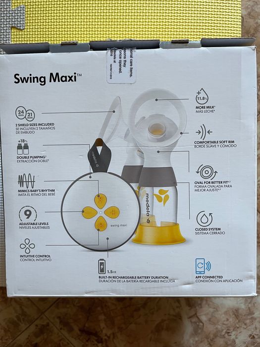 Medela Swing Maxi и Hands free чашки