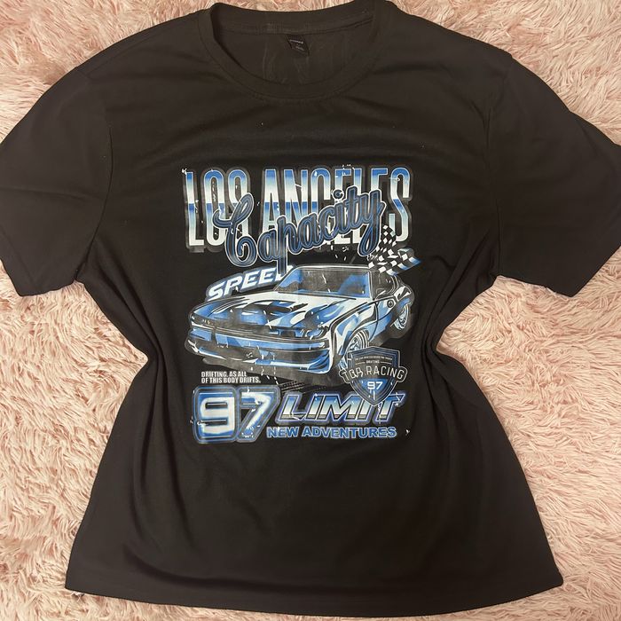 Tricou negru L.A.
