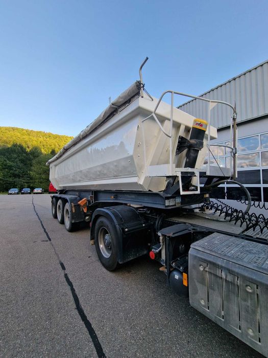 Mercedes Benz Arocs 2017 EURO 6 HAD(4x4) + Semiremorca Meierling Alu